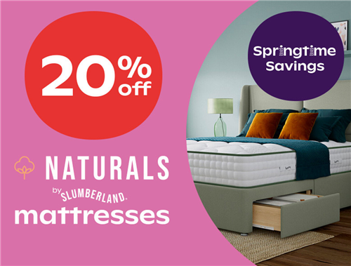 Springtime Savings from Bensons for Beds